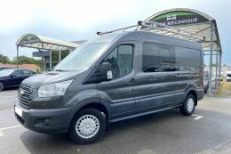 FORD TRANSIT FOURGON CABINE APPROFONDIE FGN T350 L3H2 2.2 TDCI 155 DOUBLE CAB 7 PLACES