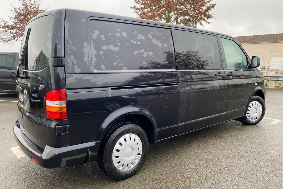VOLKSWAGEN TRANSPORTER FOURGON FGN TOLE LB 2.5 TDI 130 3.0T TIPTRONIC A - Cabine approfondie 6pl