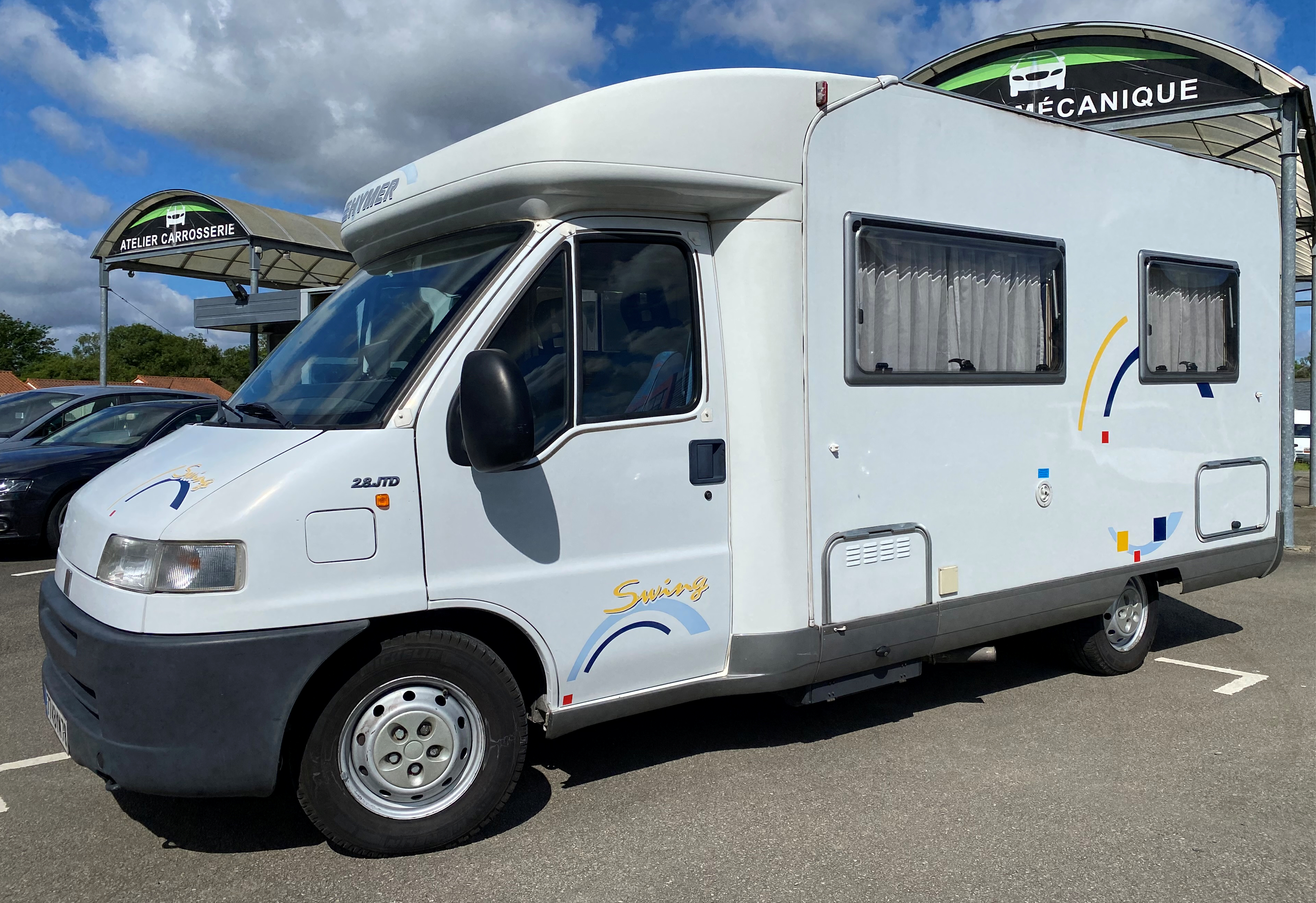Hymer TS 585 Swing - vue extérieure